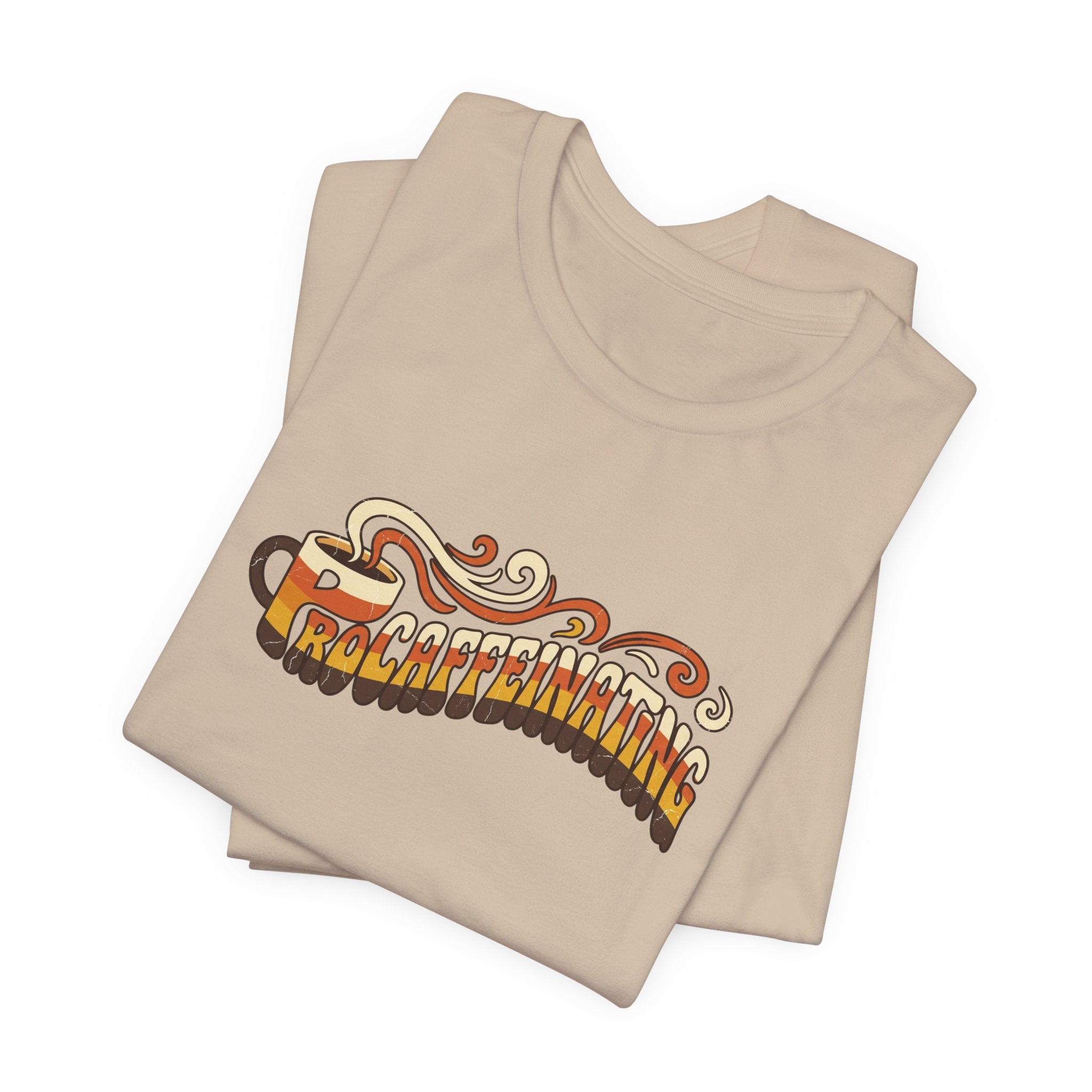 Procaffeinating Funny Coffee Lover Retro T-Shirt | Vintage Coffee Shirt