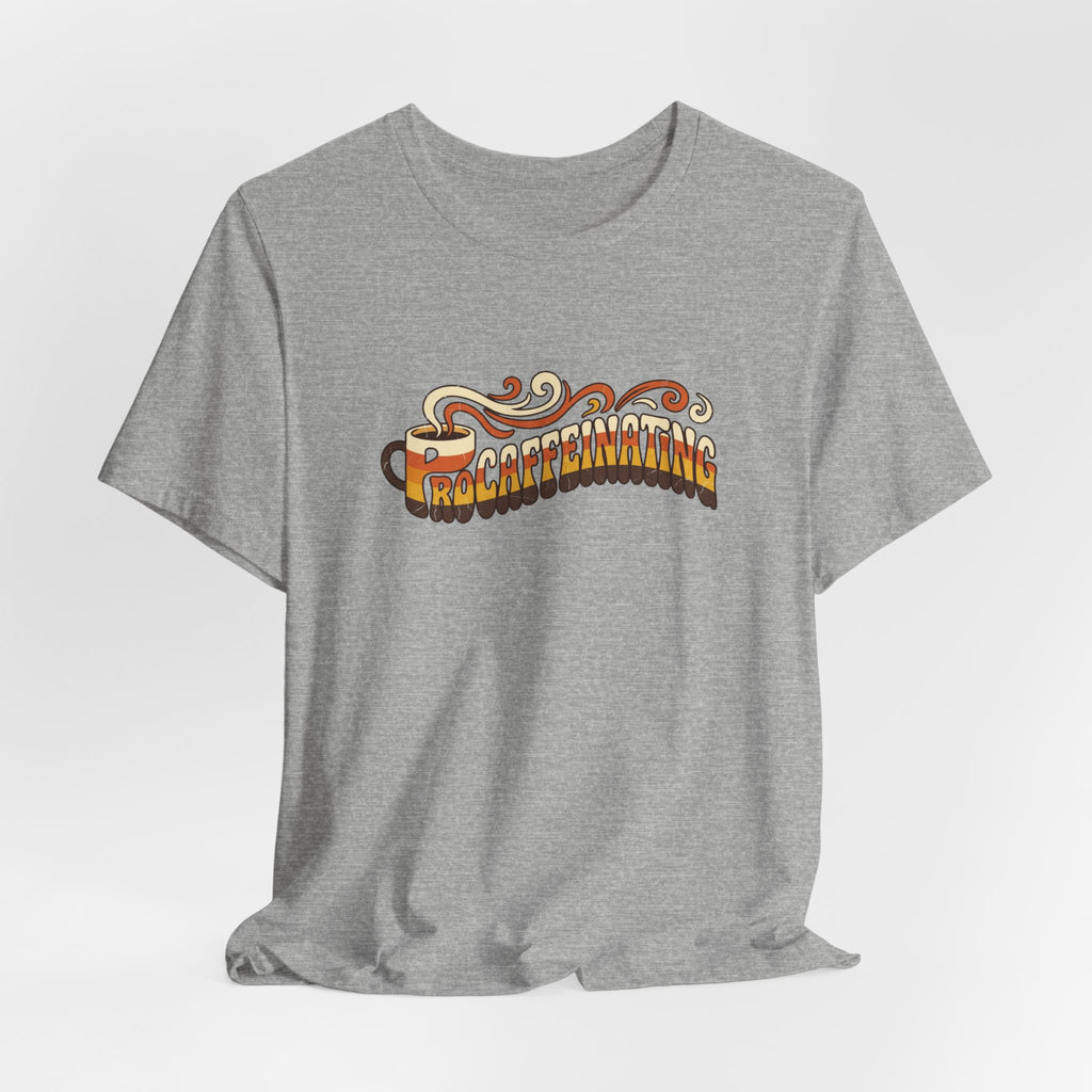 Procaffeinating Funny Coffee Lover Retro T-Shirt | Vintage Coffee Shirt