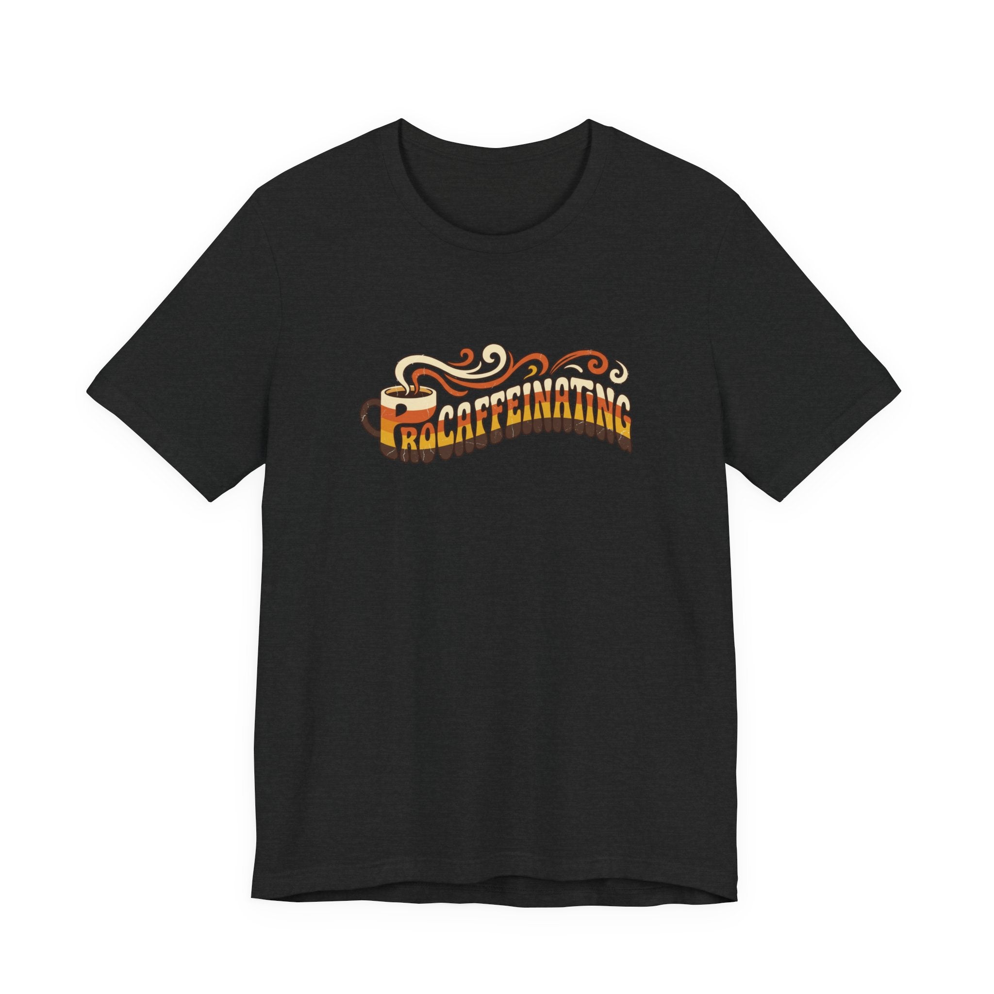 Procaffeinating Funny Coffee Lover Retro T-Shirt | Vintage Coffee Shirt