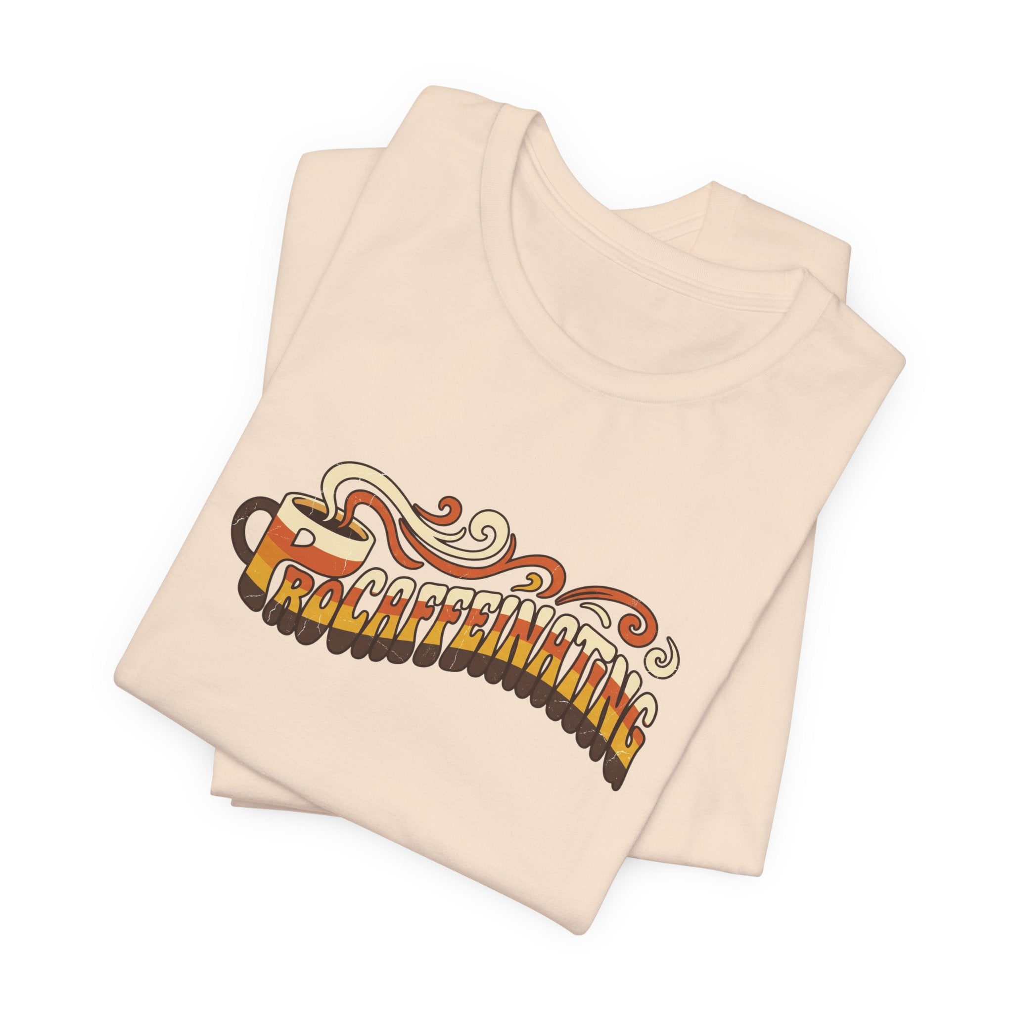 Procaffeinating Funny Coffee Lover Retro T-Shirt | Vintage Coffee Shirt