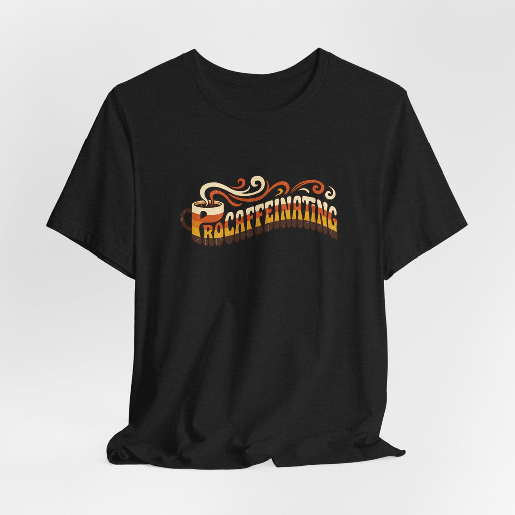 Procaffeinating Funny Coffee Lover Retro T-Shirt | Vintage Coffee Shirt