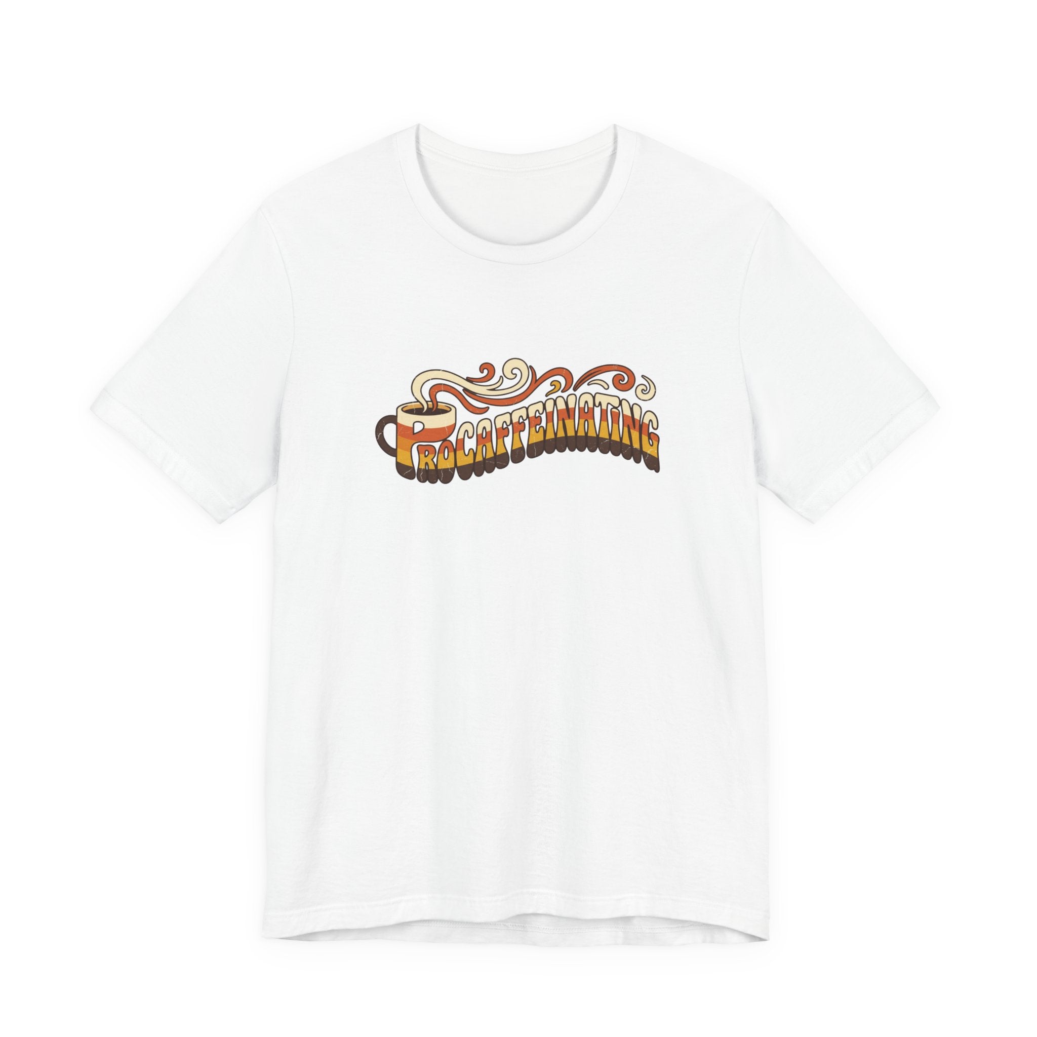 Procaffeinating Funny Coffee Lover Retro T-Shirt | Vintage Coffee Shirt