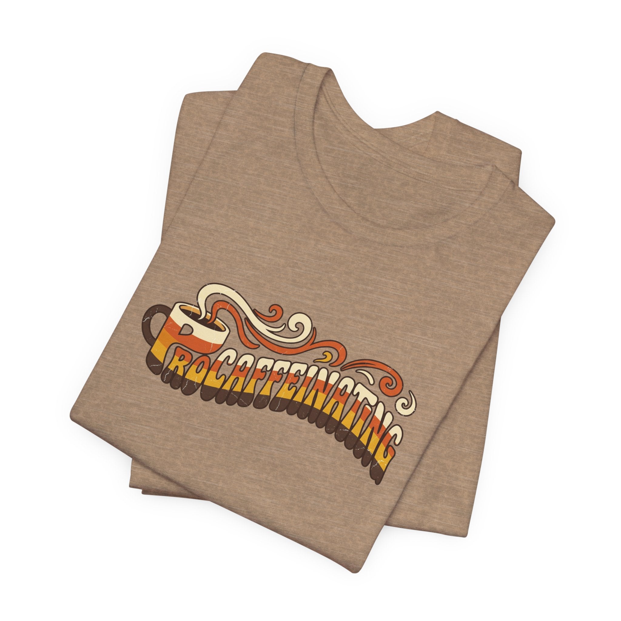 Procaffeinating Funny Coffee Lover Retro T-Shirt | Vintage Coffee Shirt