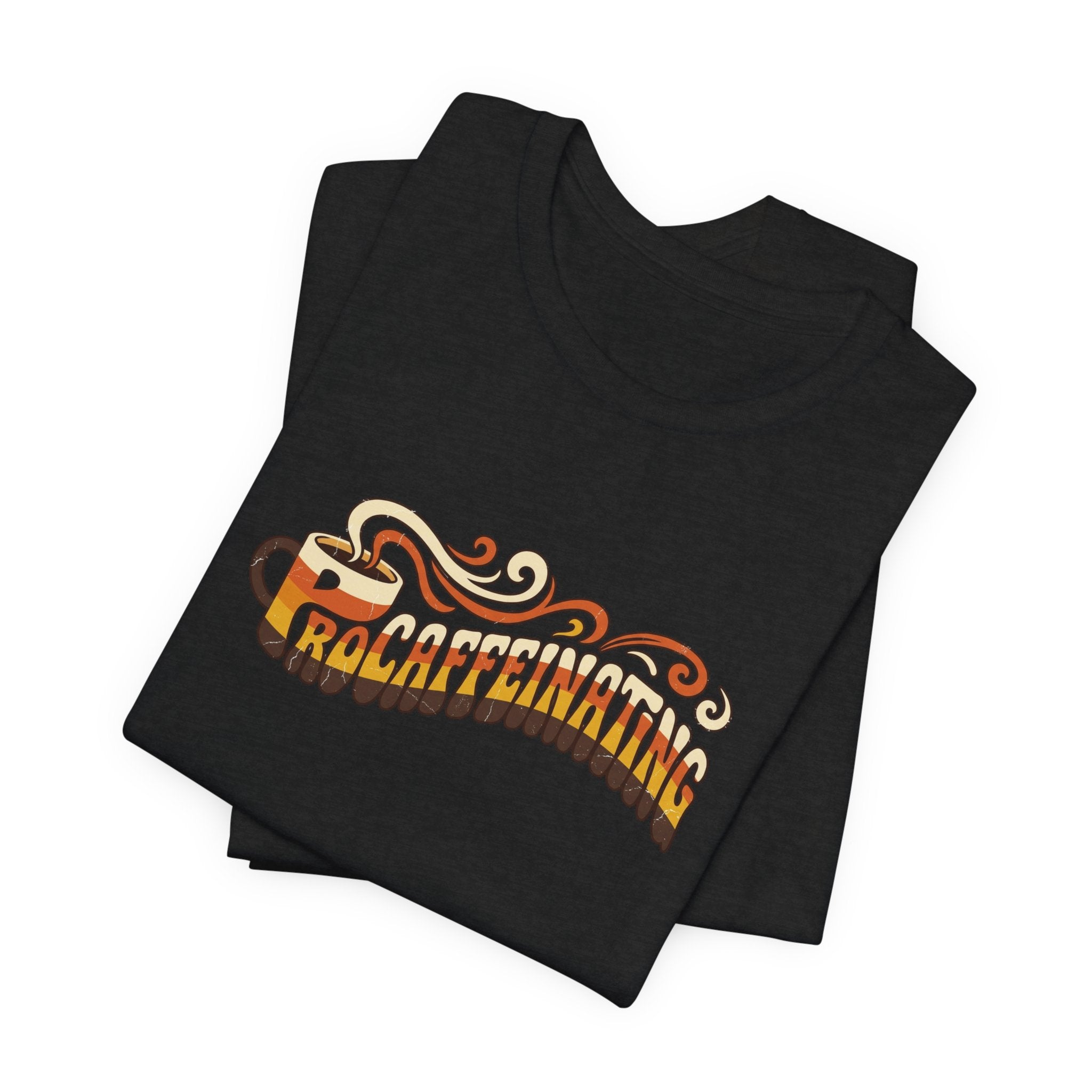 Procaffeinating Funny Coffee Lover Retro T-Shirt | Vintage Coffee Shirt