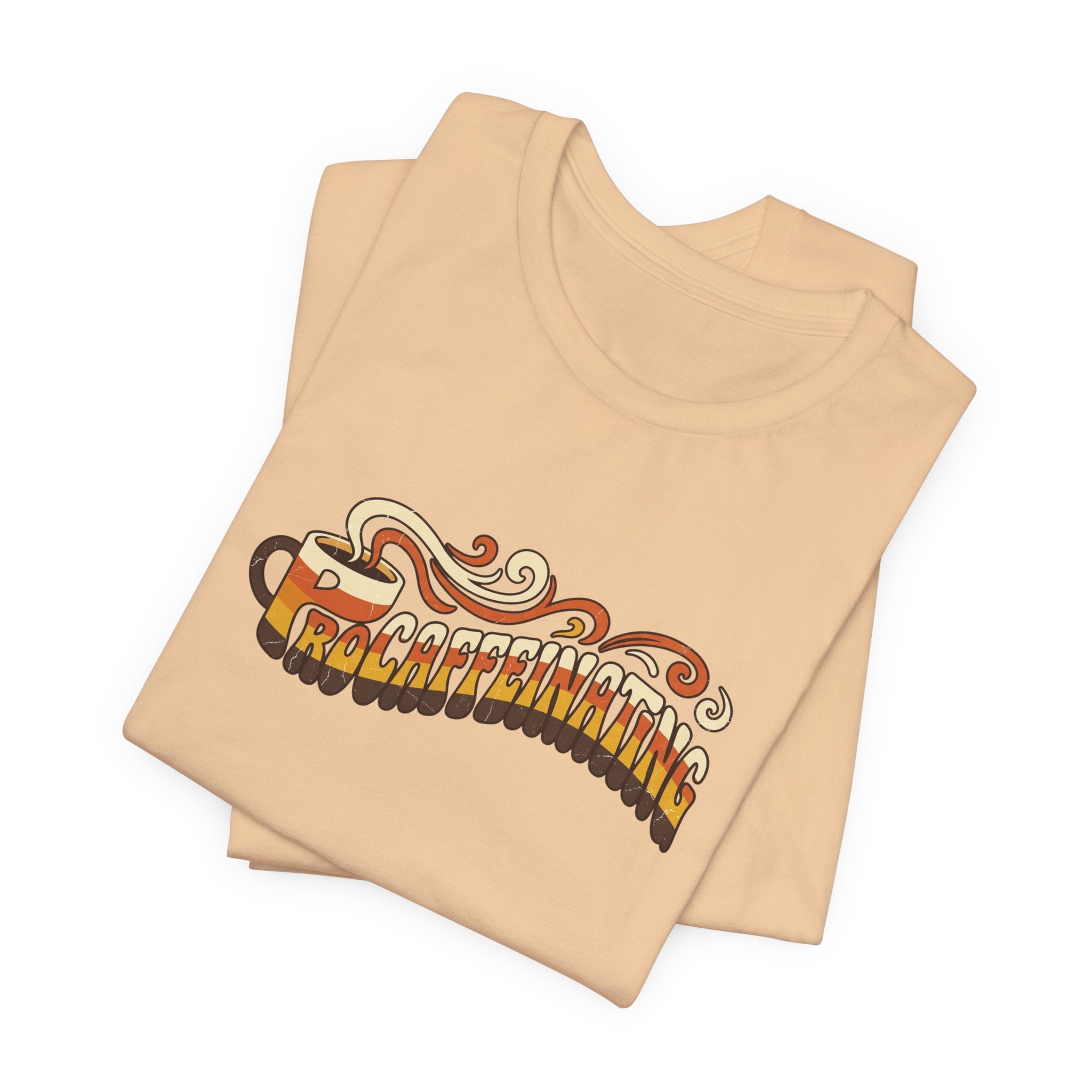 Procaffeinating Funny Coffee Lover Retro T-Shirt | Vintage Coffee Shirt
