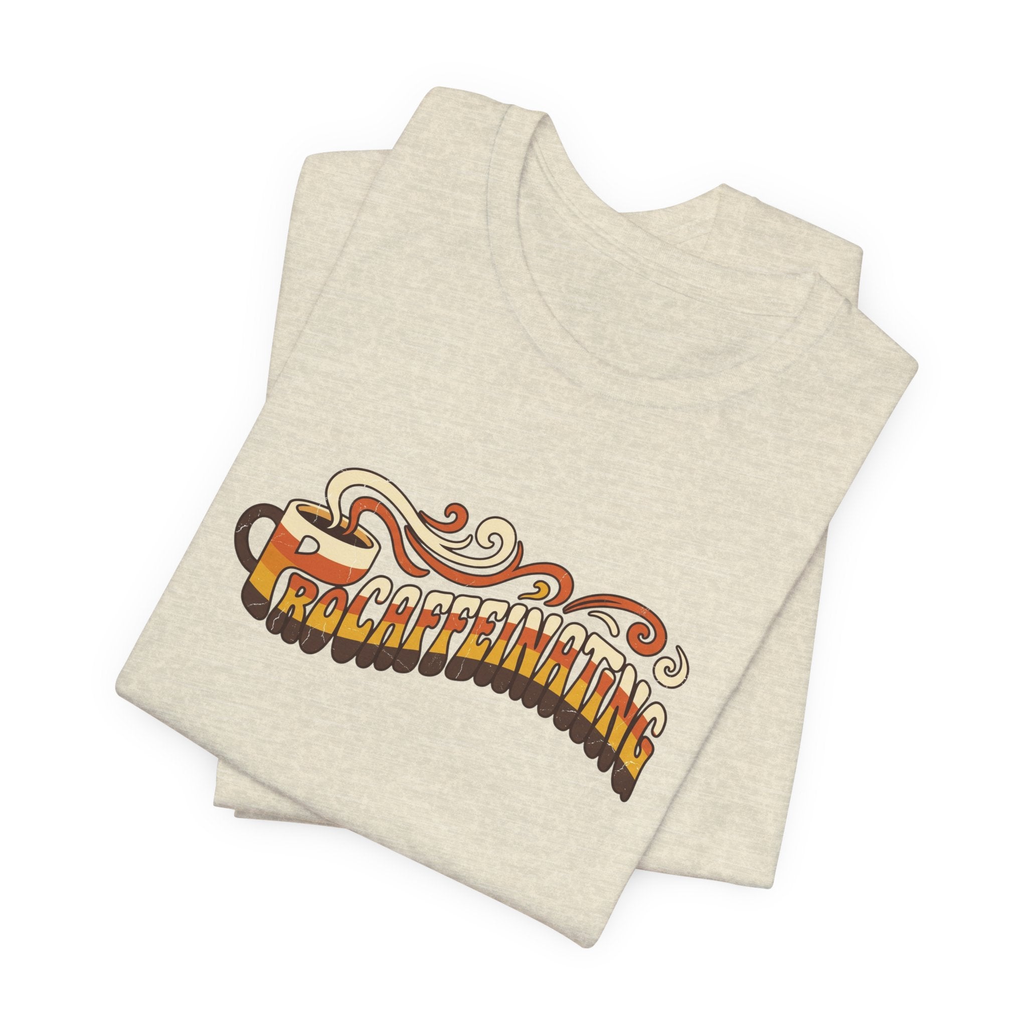 Procaffeinating Funny Coffee Lover Retro T-Shirt | Vintage Coffee Shirt