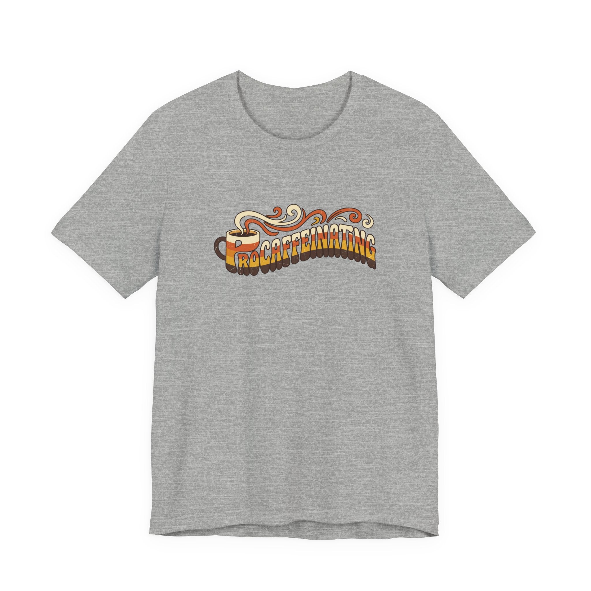 Procaffeinating Funny Coffee Lover Retro T-Shirt | Vintage Coffee Shirt