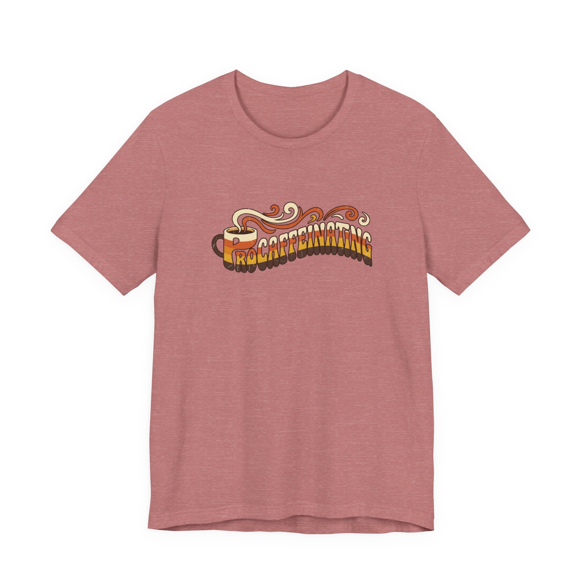 Procaffeinating Funny Coffee Lover Retro T-Shirt | Vintage Coffee Shirt